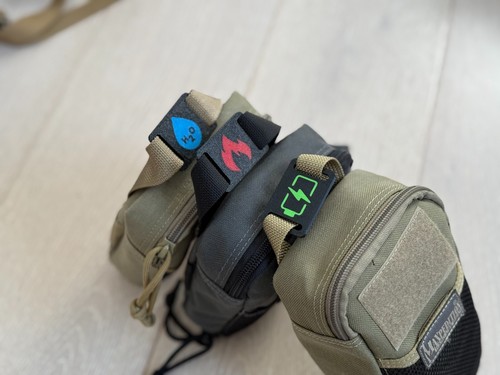 Molle tag marker - tag,, for
