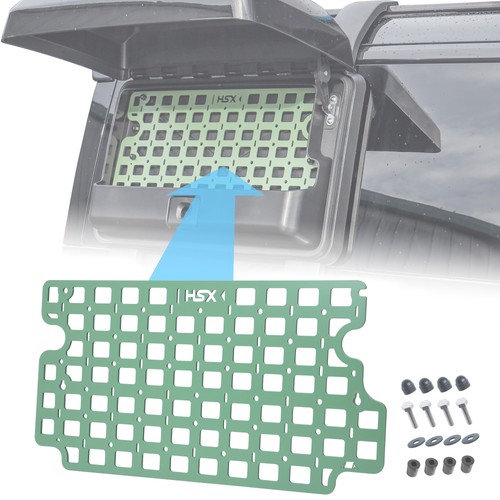 Side gear box molle plate