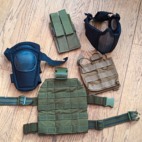 Tactical field gear lot - tactical, knee