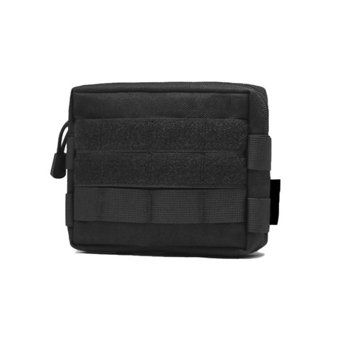 Black tactical molle edc - tactical, pouch