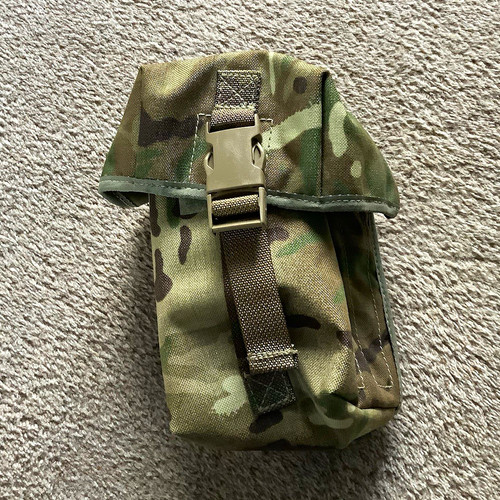 Camouflage molle utility pouch - camouflage,