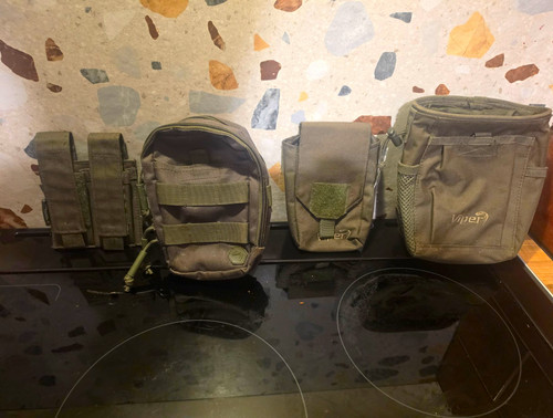 Viper green molle field - od,