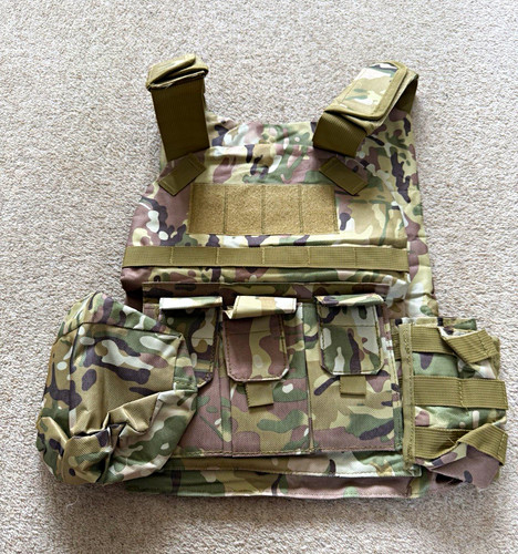 Multicam nylon chest rig - chest, molle