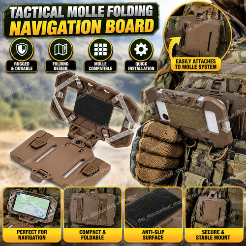 Tactical molle phone holder - molle,