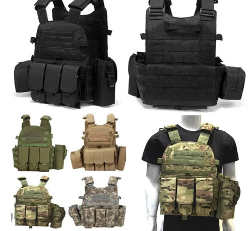Tactical plate carrier vest - plate,